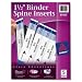 Avery Binder Spine Insert - 1.5amp;quot; - 25 / Pack - White primary