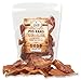 100% Natural Whole Pig Ear Dog Treat, Brutus & Barnaby's Healthy, Pure Pork Ear is Easily Digestible with no Added Colorings, Chemicals or Hormones