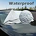Big Hippo Windshield Snow Cover, Extra Large & Thick Ice Cover Windproof with Door Flaps Protect Windshield and Wiper from Ice,Snow, Frost,Sun in All Weather, Fit for Most Vehicle 62.99