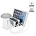 USB Charging Station,SHOW WISH Charging Stand Organizer With Mushroom LED Desk Lamp-3.0 Quick Charge Multiple USB Charger Station for Smartphones,Tablets & Other Gadgets