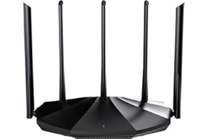 Tenda WiFi 6 Router for Home, AX1500 Dual Band Gigabit Router for Wireless Internet, Long Range Coverage with 5 * 6dBi High-G