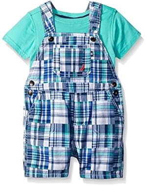 Nautica Baby Boys' 2 Piece Bodysuit Shortall
