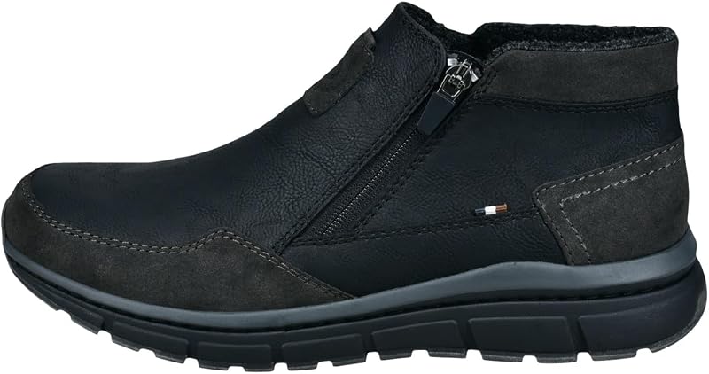 Herren-Slipper-331-AOS62, Black/Dark Grey, 42