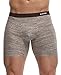 KAYIZU Men's Underwear Ultimate Comfort Soft Boxer Brief Brown Large