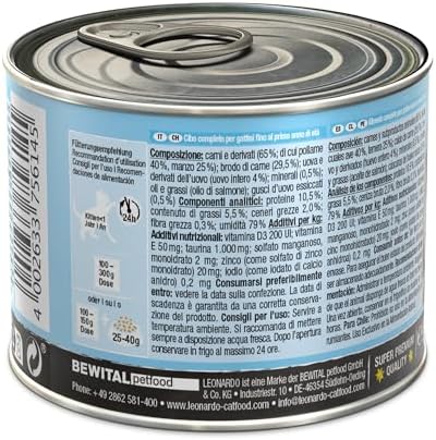 Comida húmida Kitten Rico EN Ave 6X200GR CANS