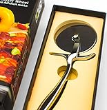 All for Pizza - Best Premium Pizza Cutter Wheel - Ultra Sharp Stainless Steel Blade - Anti-Slip Rubberized Grip - Professional Choise