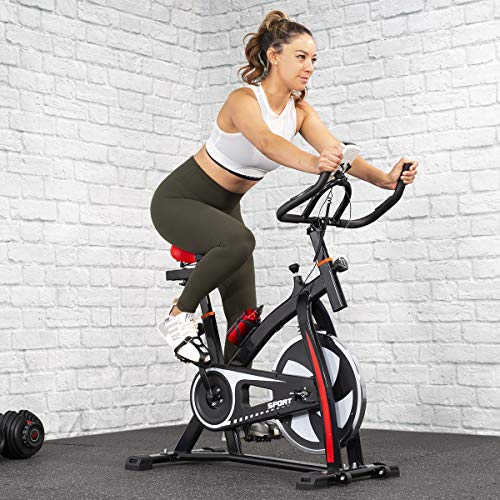 xtremepowerus indoor cycle trainer fitness bicycle stationary
