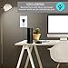 EEIEER Smart Plug,WiFi Outlet Compatible with Alexa Echo,No Hub Required,1 Minute to Set Up,Control from afar ( White ,2 Pack )