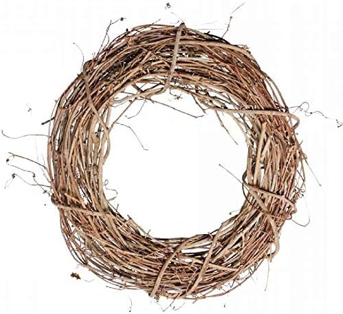 Homestead Studios Natural Large 18" Grapevine Wreath - Made in USA