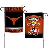 Elite Fan Shop Texas Longhorns Garden Flag 12.5