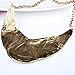 Qiyun (TM) Chunky Women's Blue Enamel Tibet B Bib Necklace Stud Earrings Set