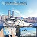 GPS Drone with Camera,Live Video 1080P HD FPV, RC Quadcopter with 110° FOV Potensic D60 Wide-Angle 5G WiFi Follow Me,Altitude Hold,Long Control Range, GPS Return Home, Brushless Motor (White)
