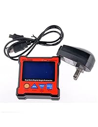 Transportador digital DXL360S GYRO + Grado 2 en 1 Inclinómetro de transportador LCD digital Inclinómetro de nivel de eje doble Resolución de 0.01 °