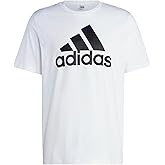 adidas Men's Essentials 3-Stripes Short Sleeve Crew Neck T-Shirt