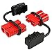 Battery Quick Connect Disconnect Electrical Plug 6-10 Gauge 75 Amps for Recovery Winch or ATV Quad primary