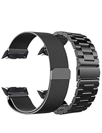 CAGOS para Gear S2 correas, 0.787 in correa de metal + correa de malla Milanese Loop para Gear S2 Sport Smart Watch SM R720 R730