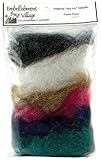 Embellishment Village Angelina Straight Cut Fibers, Forest Blend, 6-Pack
