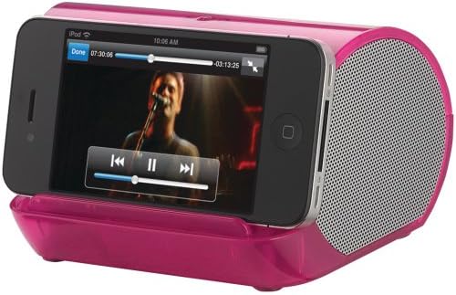 ihome speaker pink