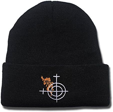 DEBANG Team Fortress 2 Beanie Embroidery Knitted Hat Skull Cap
