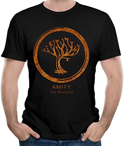 Divergent Amity Peaceful Men Tshirts Summer