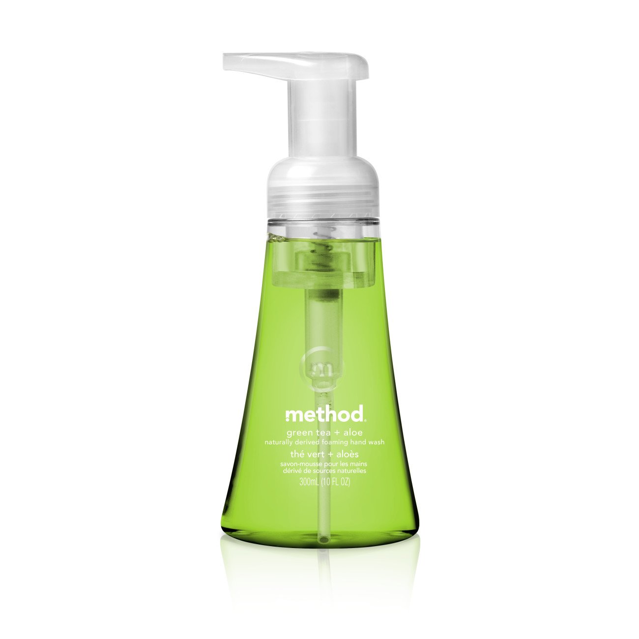 Method Foaming Hand Soap, Green Tea + Aloe, 10 Ounce (Pack 6)