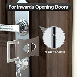 2 Pack Portable Door Lock, Hotel Door Locks for
