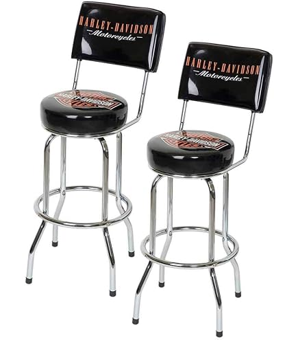 Amazon.com: Harley-Davidson Winged Bar & Shield Round Cafe Table