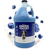 Bark2Basics Blueberry Greek Yogurt Shampoo, 1 Gallon - Protein Pet Shampoo, All Natural Ingredients, Restores Moisture, 16 to 1 Dilution, Gentle Clean