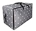 AMJ Festival Ornament Storage Containers, Christmas Tree Storage Bag, Festival Lightings/X'Mas Hanging Ornaments Xmas Party Festival Tree Decor Storage Basket, 100L, Stars