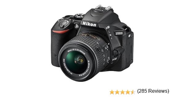 Nikon D5500 - Cámara digital Reflex de 24.2 MP, color negro: NIKON ...