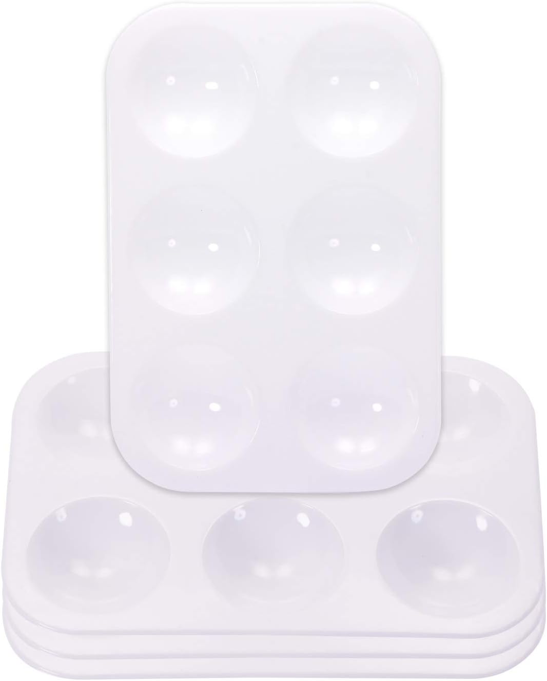 Penta Angel Art Paint Tray Palette 6 Well Plastic Paint Tray for Kids