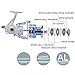 KastKing Centron Lite Spinning Reel, Size 5000 Fishing Reel