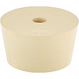 RiteBrew Rubber Stopper - Size 10 - Drilled