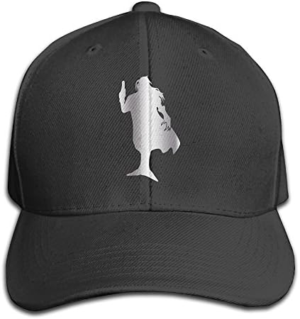 Black Final Fantasy Vincent Platinum Men Adjustable Peaked Baseball Caps