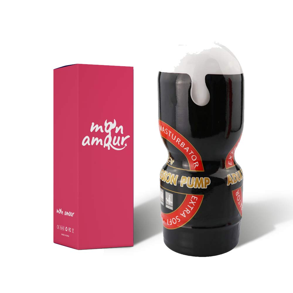 MON AMOUR Masturbator Cup Man - Sex toy - Stimulating Male - Female Vagina Simulation - Flexible and Very Realistic 3D - Masturbation - Sex Couple - Manual Pleasure