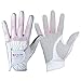 PGM Women's Golf Glove One Pair,Anti-Slip and Breathable,Bionic Gloves(Double color)