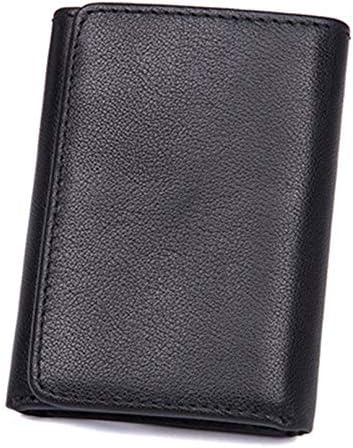 Men Short Wallets, RFID Blocking Male Purses, Anti-theft Credit Card Holder