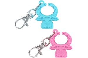 MORLIKE LIVING Silicone Buckle Release Tool, Unbuckle Assistant, Easy Buckle Release Aid for Parents and Caregivers to Unbuckle (Mint-Pink)