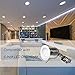 6 Pack Hykolity 6 Inch Remodel LED Can Air Tight IC Lighting Recessed Housing Aluminum for LED Retrofit Kit, 120V Line Voltage