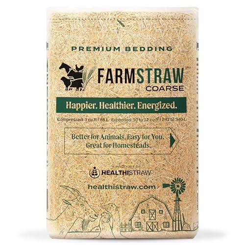 HealthiStraw FarmStraw Wheat Bedding
