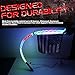 LED Whip Lights, OFFROADTOWN 4FT RF Remote Controlled LED RGB Whip Lights 360° Twisted Antenna Light With Dancing/Chasing Light For Off- Road ATV UTV RZR Jeep Trucks Dune 4 Wheeler