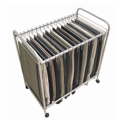 Jobar International Storage Dynamics RET3616 Rolling Pants Trolley Steel