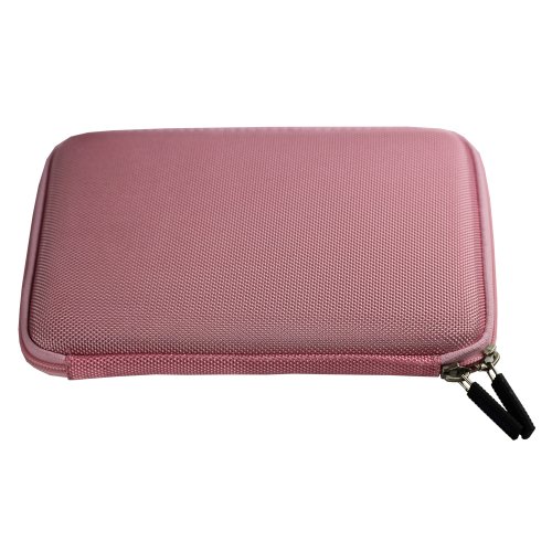 iGadgitz Pink EVA Travel Hard Case Cover Sleeve for New Amazon Kindle 4 Wi-Fi 6" E Ink Display Ereader (Latest Generation Released October 2011)