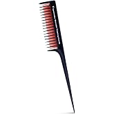 Spornette Little Wonder Rat Tail Comb - Hair Comb for Teasing, Backcombing &amp; Sectioning - Adds Hair Volume to Fine &amp; Thinning Hair - Heat-Resistant, Durable &amp; Portable