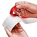 Strongman Tools | Door Draft Stopper Sweep for Exterior/Interior Doors, Weatherproofing Seal Strip Under Door Draft Blocker, Soundproofing Bottom Weather Stripping, Large, White | 1 Meter 2
