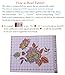 eGoodn Cross Stitch Stamped Kit Pre-Printed Pattern Amorous Roses, 11ct Aida Fabric Size 14.6 inches by 17.3 inches for Embroidery Needlework Art Crafts Lovers, No Frame