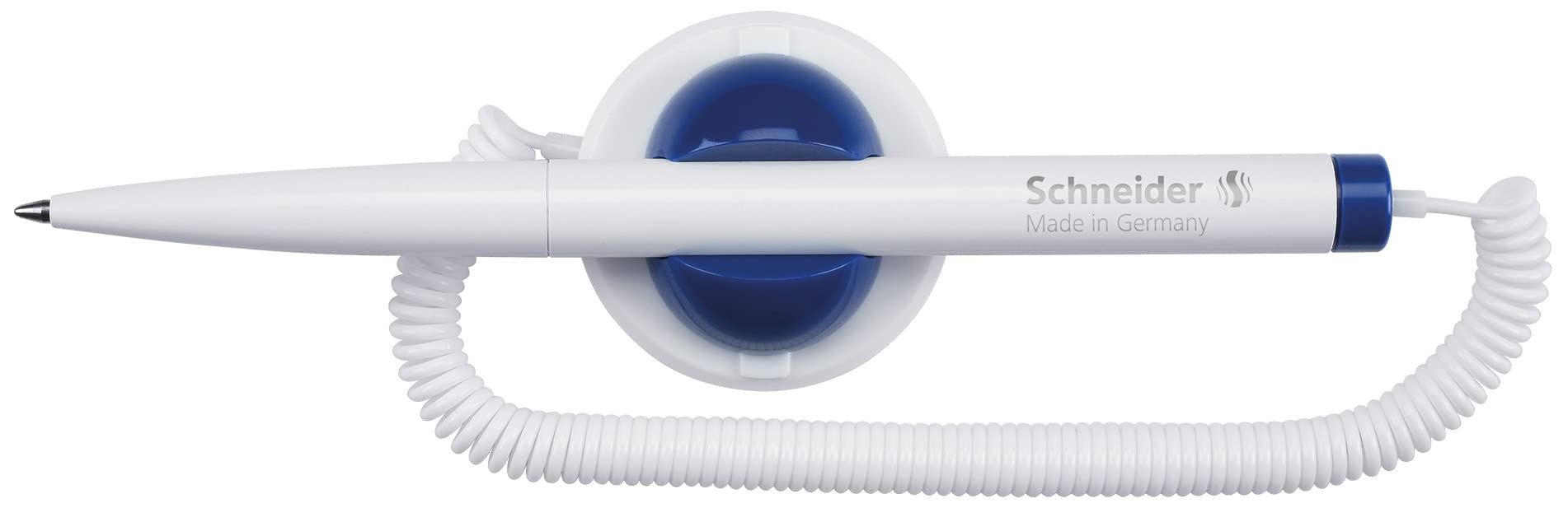 Schneider Klick-Fix-Pen - Blue Ink; On Blistercard,White