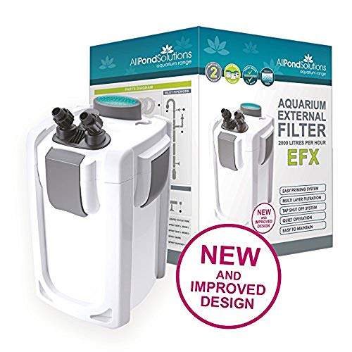 All Pond Solutions EFX Aquarium External Filter Keeping Fish