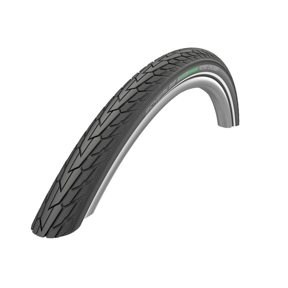 Schwalbe 11101303, Road Cruiser K-Guard, TwinSkin Unisex Adulto, B/B+RT, 37-584 HS484 Green 50EPI
