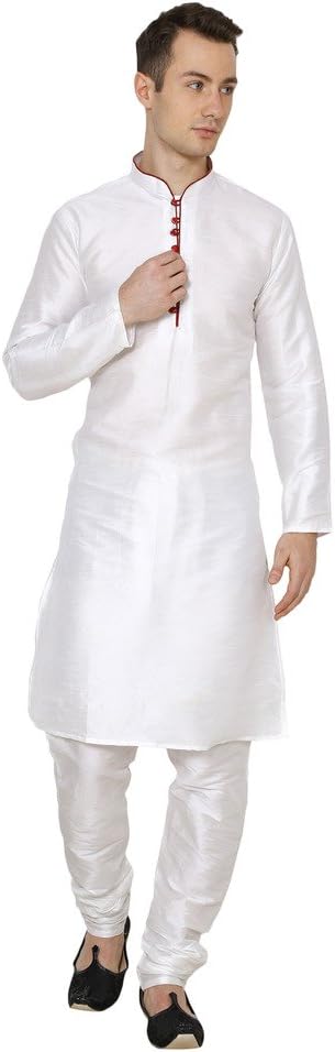 Kurta Men's Cotton Silk Kurta Churidar